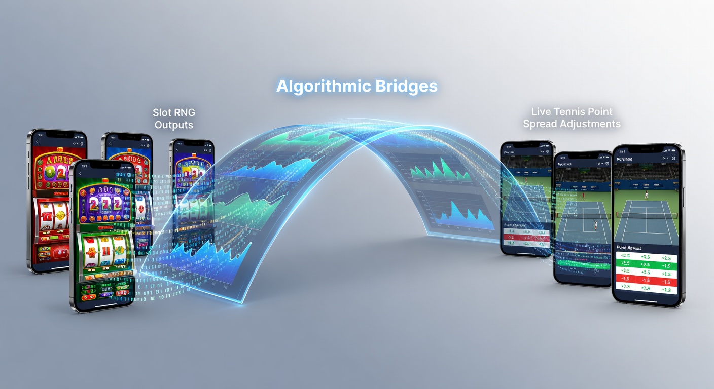 Visualisierung algorithmischer Verbindungen zwischen Slot-RNG-Systemen und Tennis-Wettanpassungen auf mobilen Geräten